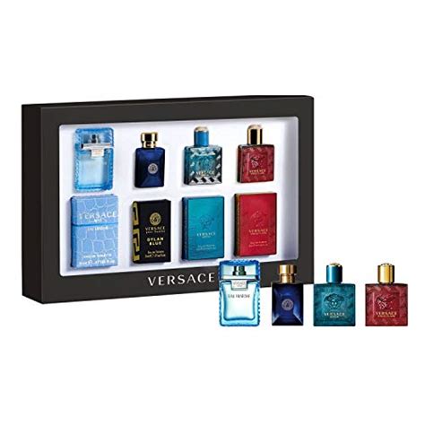 versace versace miniaturen set man limited edition|versace deluxe miniature gift set.